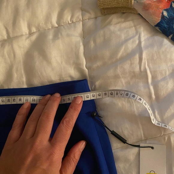 NWT Calvin Klein Royal Blue Skirt size 10 - Picture 6 of 7